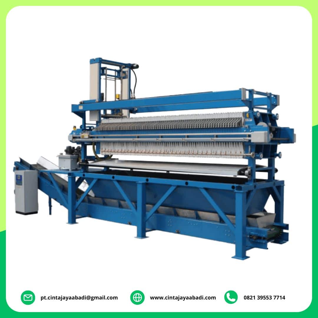 Filter Press Industri Pemisah Solid Liquid proses